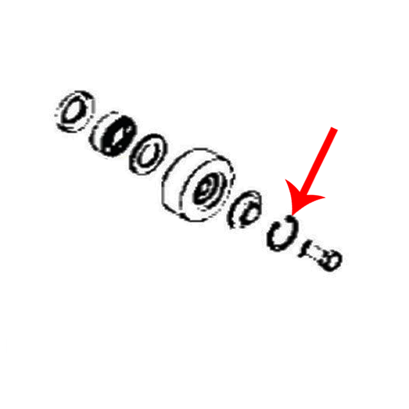 100-6131 Dingo Seal kit - Wheel Drive Motor TX420 TX425 & TX525